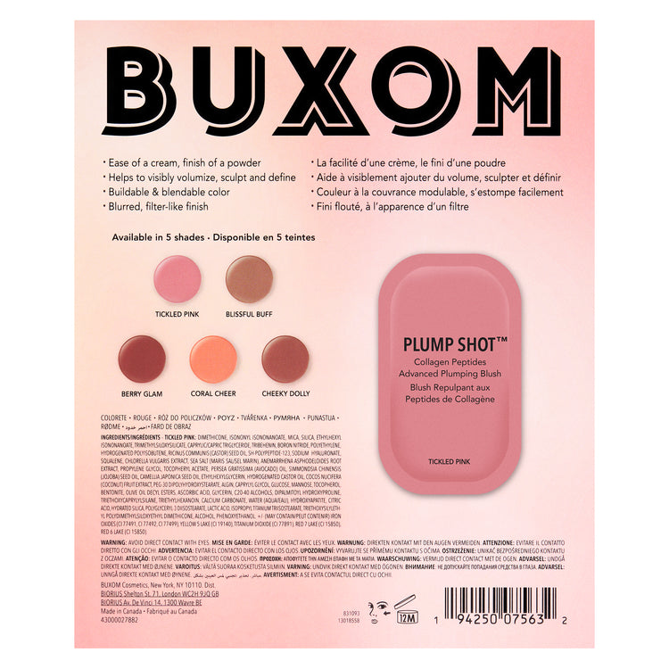 Plump Shot™ Collagen Peptides Advanced Plumping Blush Sample