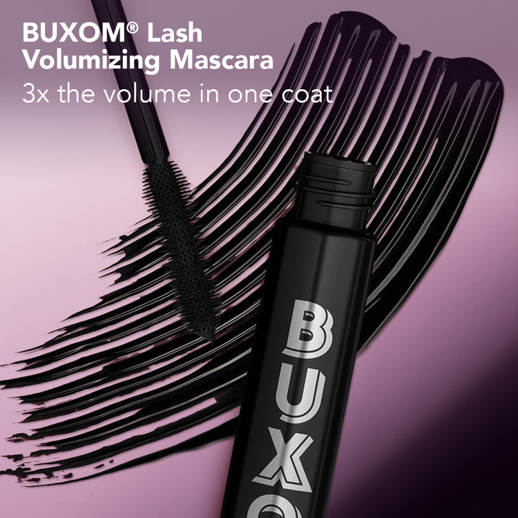 Plumping Lip Polish Gloss and Volumizing Mascara Set