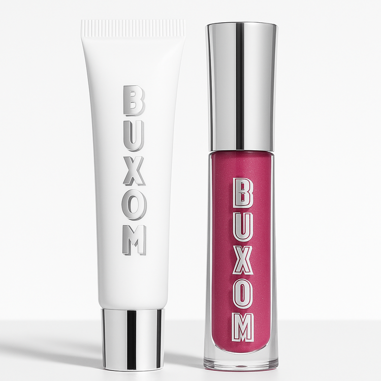 Plumping Lip Gloss and Peptide Lip Treatment Set