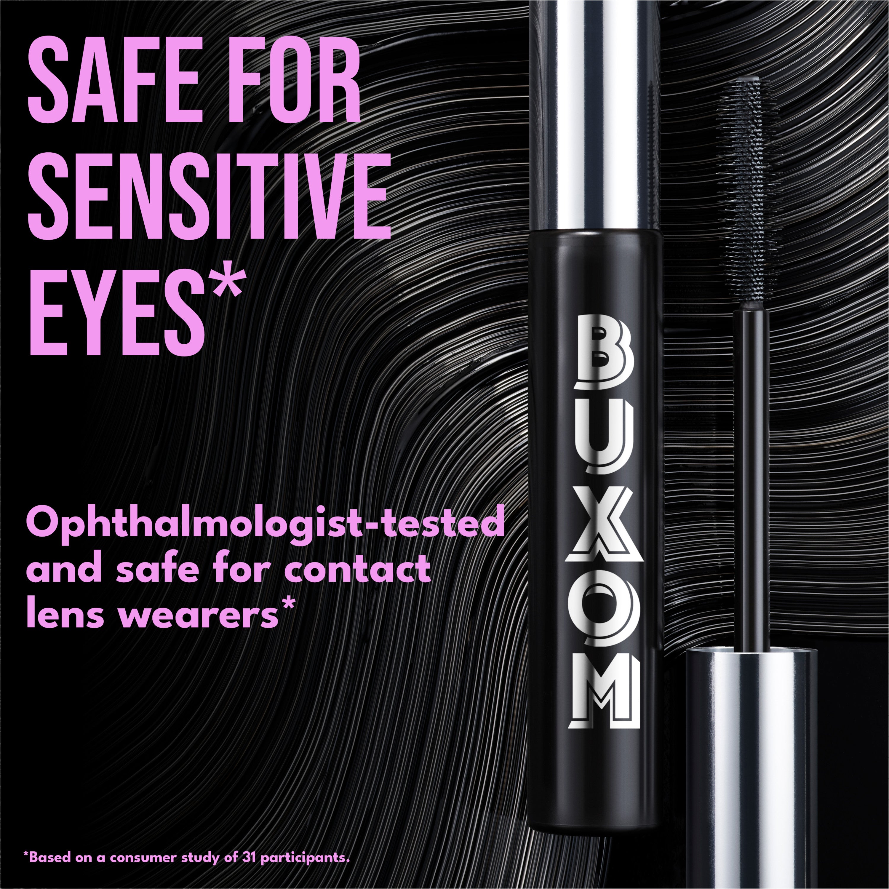 BUXOM® Lash Volumizing Waterproof Smudge Proof Mascara