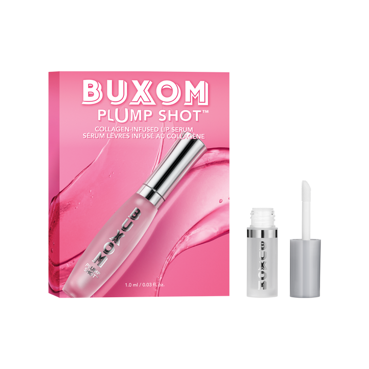 Muestra de suero labial con infusión de colágeno Plump Shot™ en Filler Deluxe