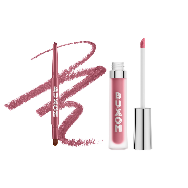 Full-On™ Plumping Lip Cream Gloss and Power Line™ Plumping Lip Liner