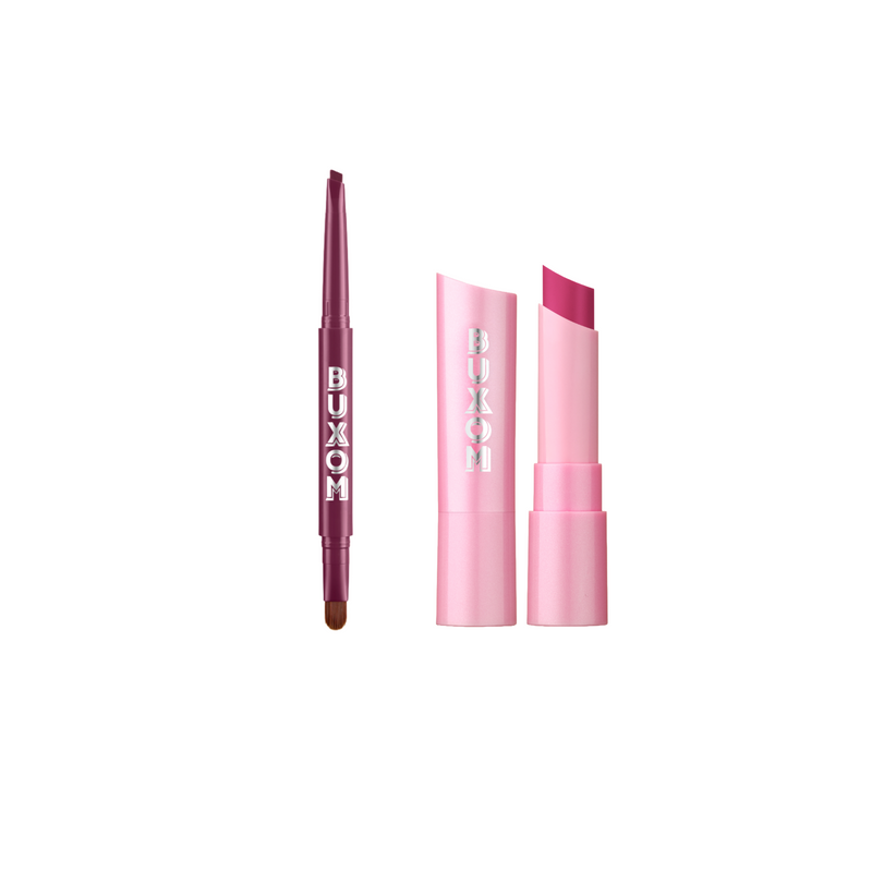 Plumping Lip Glow Balm and Lip Liner Set view 1